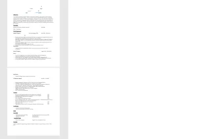 عمل CV بالمواصافات المطلوبة من قبل ATS