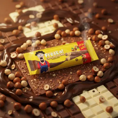 اعلان لبسكويت "فريسكا ستيكس"