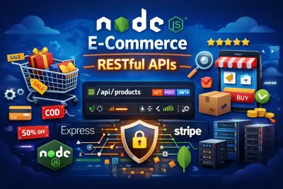 RESTful APIs كاملة لمنصة تجارة إلكترونية