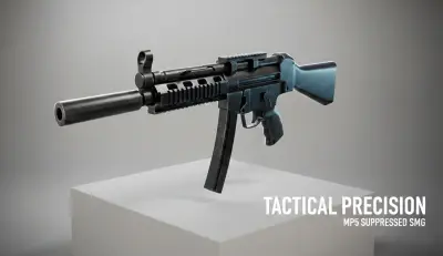 تصميم 3d ل MP5A