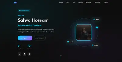 Front-End Portfolio Website Development
