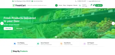 E-commerce FreshCart