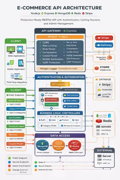 E-commerce Online Shopping – RESTful API