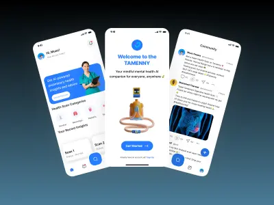 Tamenny – تطبيق تشخيص مبدئي للحالة الصحية باستخدام الذكاء الاصطناعي