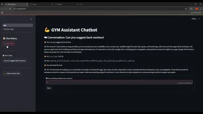 GYM coach chatBot