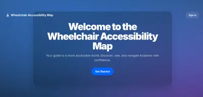 دليلDaleel (wheelchair accessibility map )