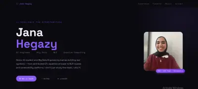 عمل portfolio