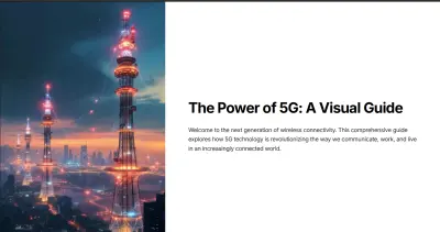 لدليل الشامل لتقنية 5G: البنية التحتية، التطبيقات، والتحديات.
