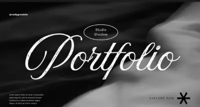 تصميم Portfolio احترافي لعرض مهاراتك وأعمالك