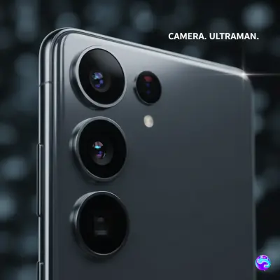 عمل حملة إعلانية لاطلاق هاتف Samsung s25 ultra