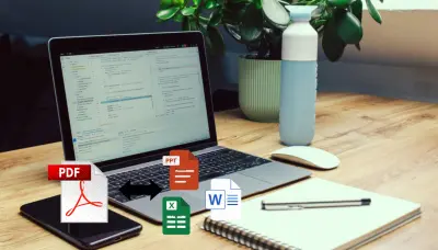 تحويل ملفات Pdf الي ملفات word excel PowerPoint و العكس
