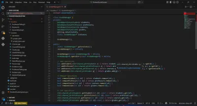 نظام إدارة درجات الطلاب (Student Grade System)
