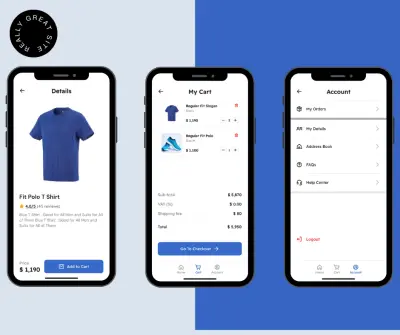 تطبيق متجر إلكتروني Flutter احترافي مع واجهات حديثة وتجربة مستخدم ممتازة