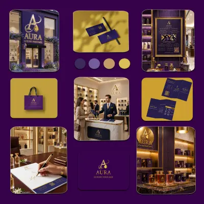 Aura | Luxury Perfume Branding & Packaging