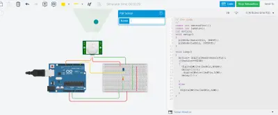 نظام كشف الحركة باستخدام Arduino و PIR Sensor