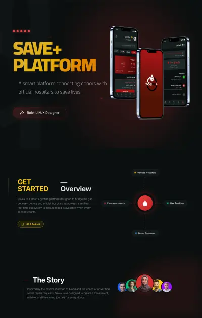 SAVE+ BLOOD DONATION PLATFORM