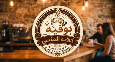 تصميم لوجو لمقهي