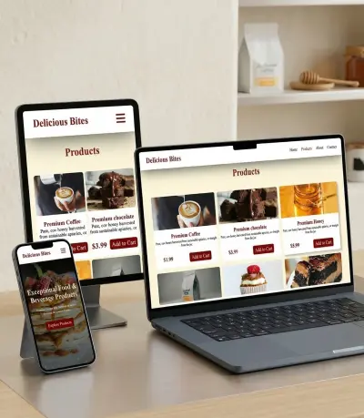 واجهه اماميه لمطعم