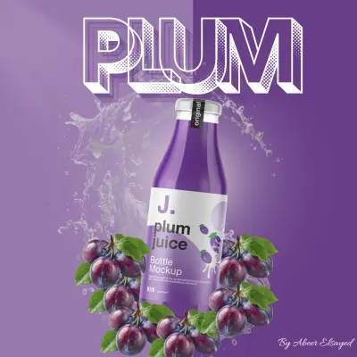 PLUM Juice Social Media Design