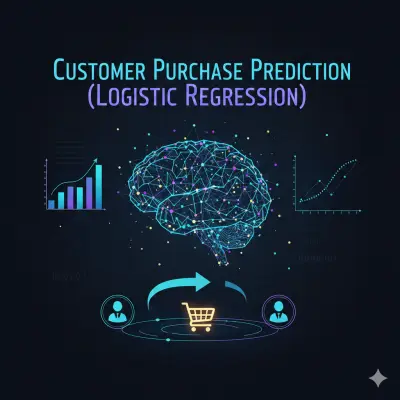 مشروع التنبؤ بسلوك شراء العملاء باستخدام Logistic Regression