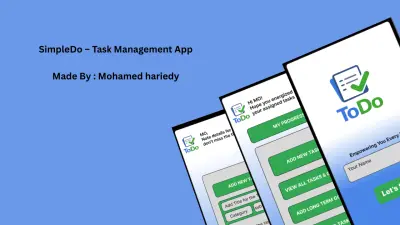 SimpleDo – Task Management App