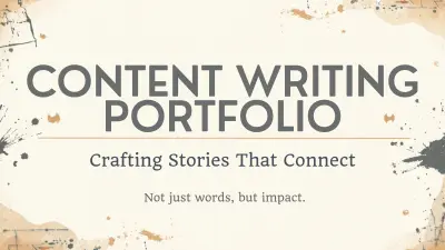 Content Writing