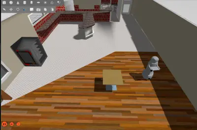 نظام روبوت ذكي لخدمة الكافيه باستخدام ROS2