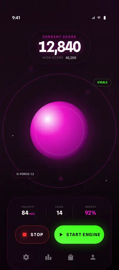 Simple Ball Runner Game