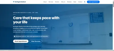 تصميم Landing Page احترافية للعيادات الطبية مع Dark Mode ونظام حجز مواعيد تفاعلي