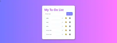 صورة العمل Colorful Todo list