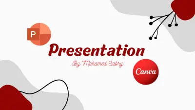 تصميم عروض تقديمية بواسطة PowerPoint & Canva