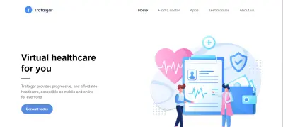 تصميم Landing Page طبية عصرية (Healthcare) متجاوبة وسريعة
