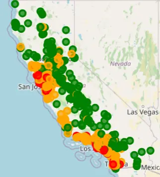 التحليل الاستكشافي EDA – بيانات كاليفورنيا العقارية