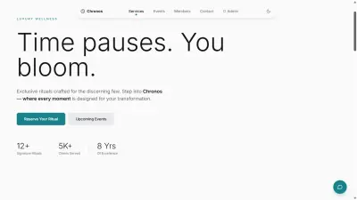 Chronos – AI Booking & Clinic Management SaaS (Base44)