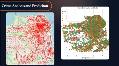 تحليل الجرائم والتنبؤ بها باستخدام لغة Python