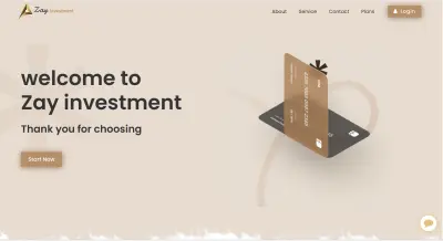 منصة استثمار إلكترونية متكاملة (Investment Website) مع لوحة تحكم – تصميم متجاوب بالكامل