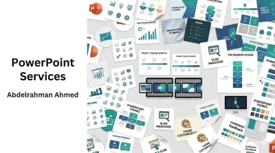 تصميم عروض PowerPoint احترافية وجذابة لجميع المجالات