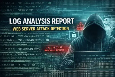 Web Server Log Analysis & Suspicious Activity Detection