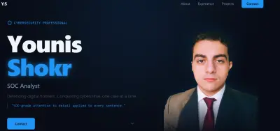 تصميم بورتفوليو احترافي