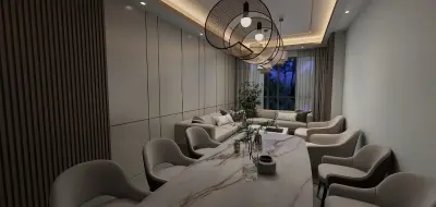 تصاميم ديكورات داخلية لجميع انواع الوحدات