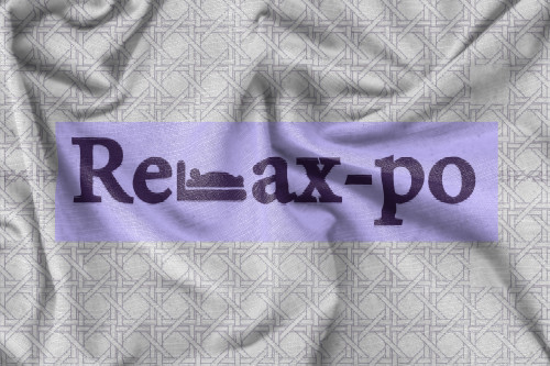 " Relax-Po" visual identity for a mattress company