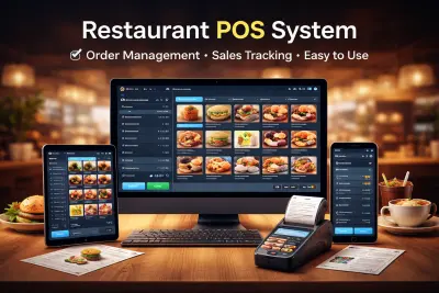 Restaurant POS System | نظام إدارة مطعم احترافي
