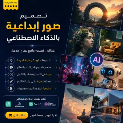 تصميمات بالذكاء الاصطناعى
