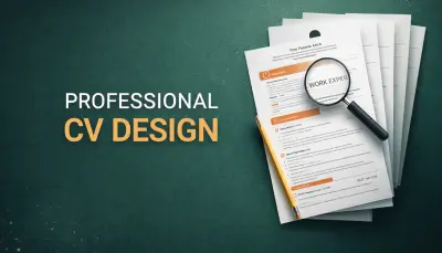 تصميم سيرة ذاتية احترافية