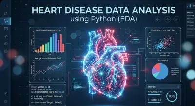 تحليل بيانات أمراض القلب باستخدام بايثون (Exploratory Data Analysis)