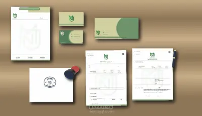 تصميم لوجو وهوية بصرية