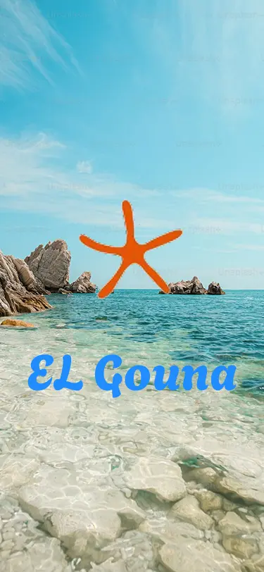 تصميم شاشات Onboarding & Splash Screen لتطبيق سياحي (El Gouna)