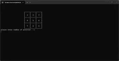 ++Tic-Tac-Toe Game (X-O) in C