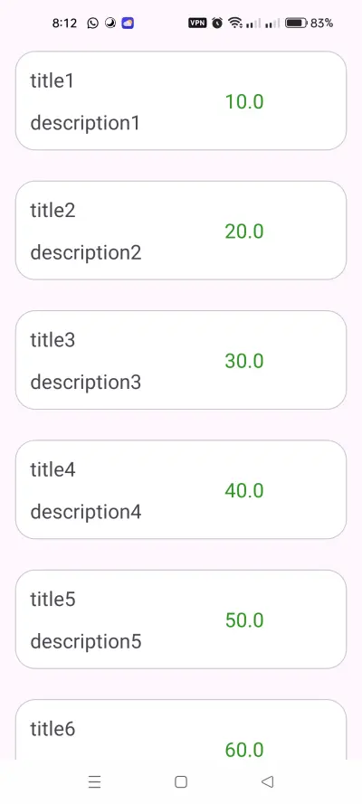 مشروع إدارة المنتجات (Product List App)