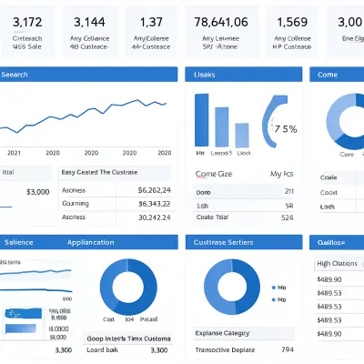 تحليل مؤشرات أداء KPIs أحد البنوك